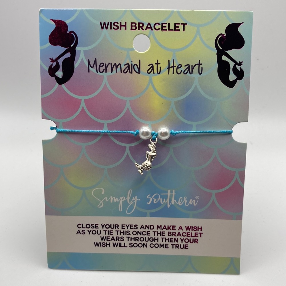 Mermaid charm Wish Bracelet